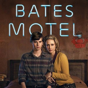 affiche de la série Bates Motel, préquelle du film Psychose de Alfred Hitchcock