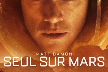 Seul sur mars The Martian 2015 Ridley Scott affiche cover