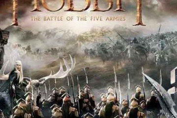 la bataille des cinq armées affiche hobbit 3