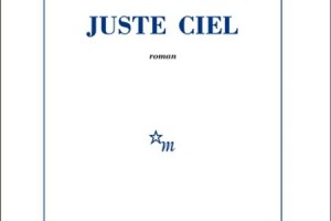 Couverture de Juste ciel d'Eric Chevillard