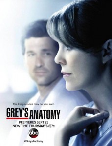 Poster officiel de la saison 11 de Grey's Anatomy