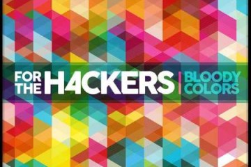 image de la pochette du premier E.P du groupe for the hackers, intitulé bloody colors