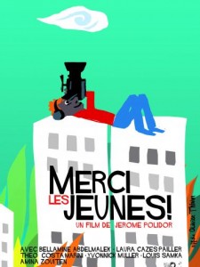 affiche du film merci les jeunes