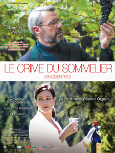 affiche du film le crime du sommelier