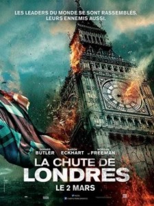 affihce du film la chutes de londres