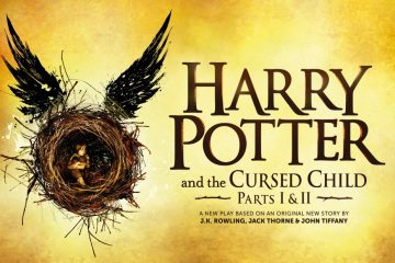 Couverture de la version anglaise du livre Harry Potter and the Cursed Child